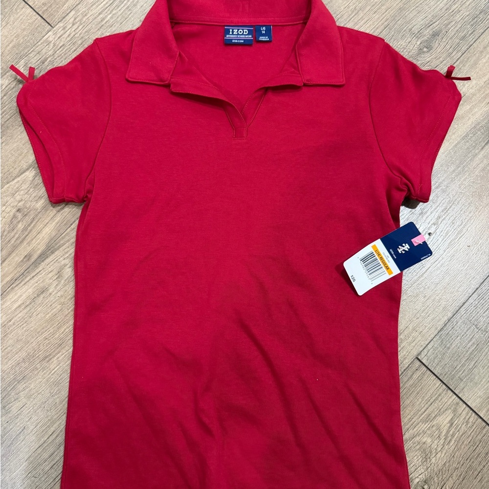Izod Bold Red Polo Shirt